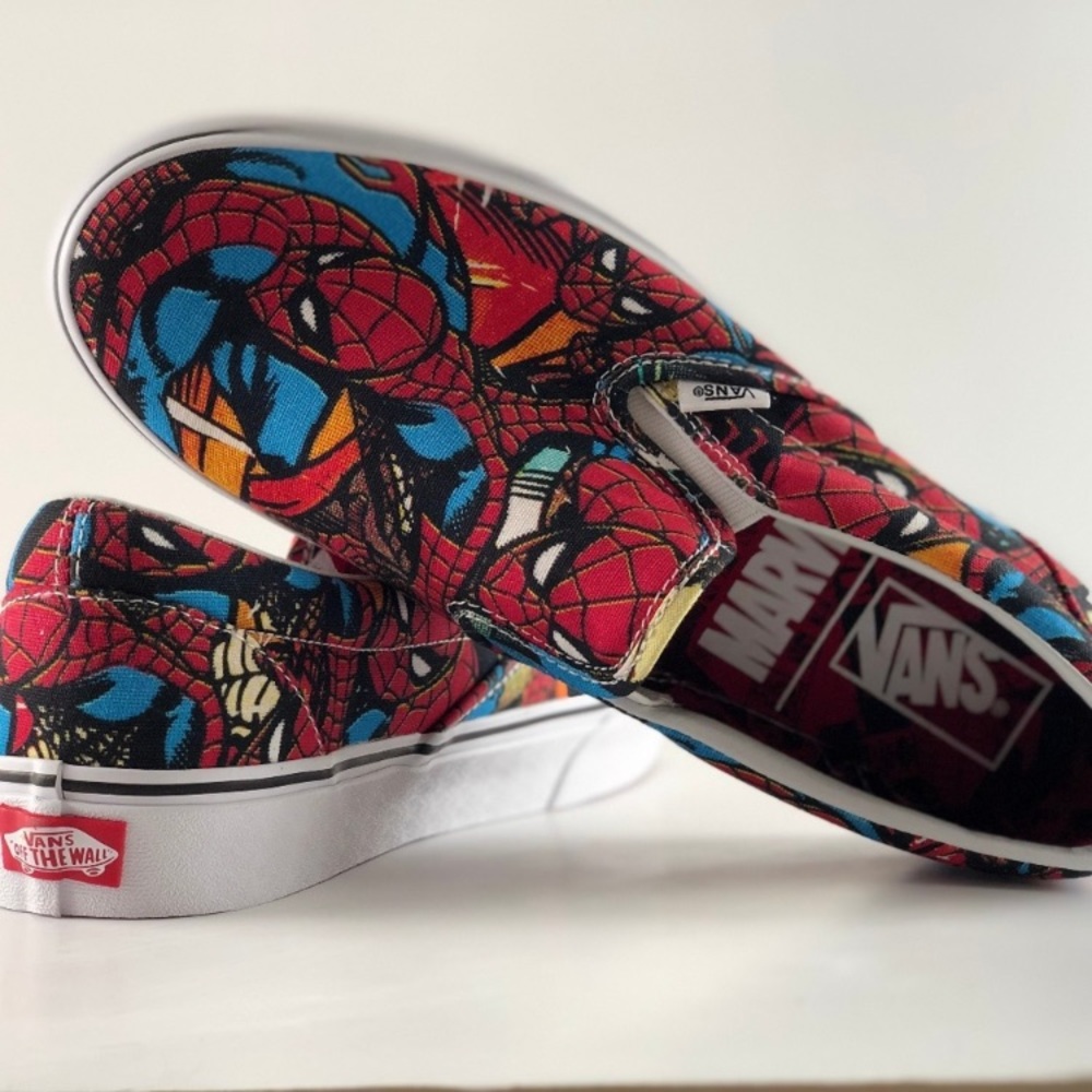 Vans X Marvel spider man slip ins new with box - Picture 2 of 5
